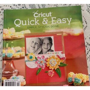 Cricut Quick & Easy Craft Design Ideas Hardcover Inspo Book